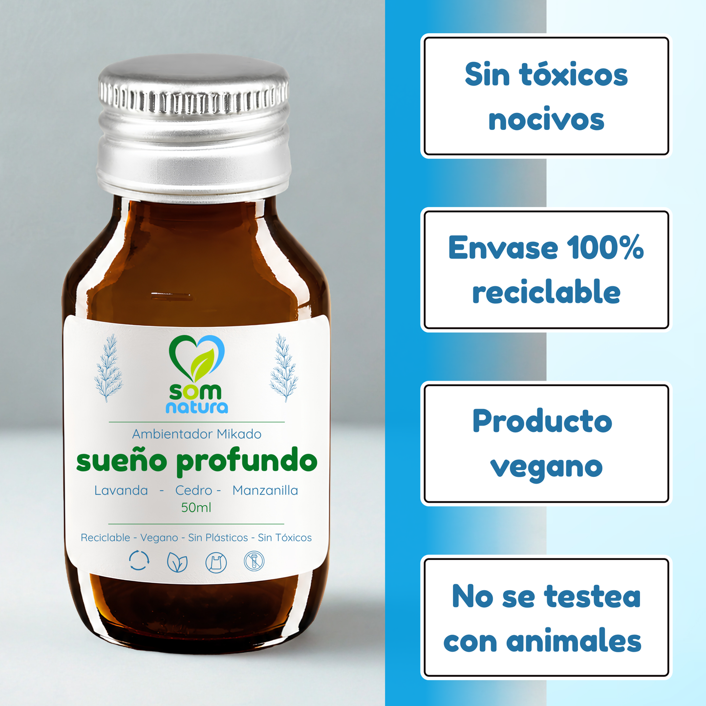 'Sueño Profundo' - Ambientador de lavanda, manzanilla y cedro