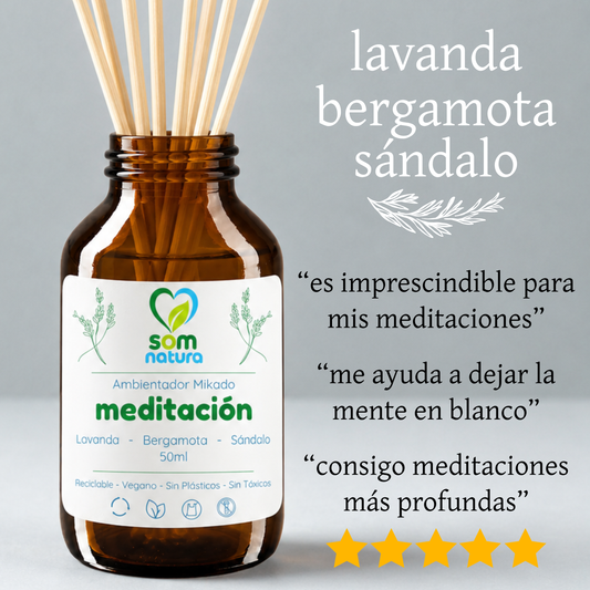 'Meditación' - Sagrado de palo santo, incienso y pachulí