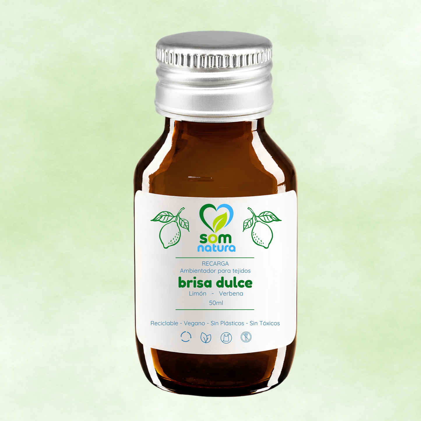 'Brisa Dulce' - Perfume cítrico de limón y verbena para tejidos