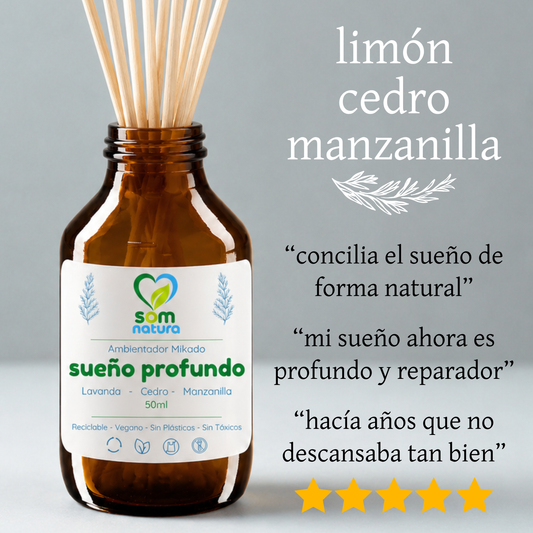 'Sueño Profundo' - Ambientador de lavanda, manzanilla y cedro